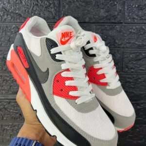 NIKE AMX 90 BRANCO LARANJA